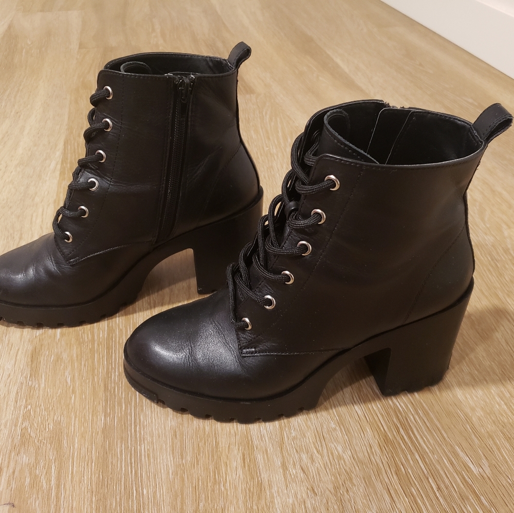 Leather fall& winter boots